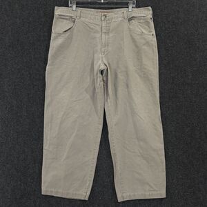 Columbia River Lodge Pants Mens 40x30 Khaki Cargo Outdoor Workwear Utility